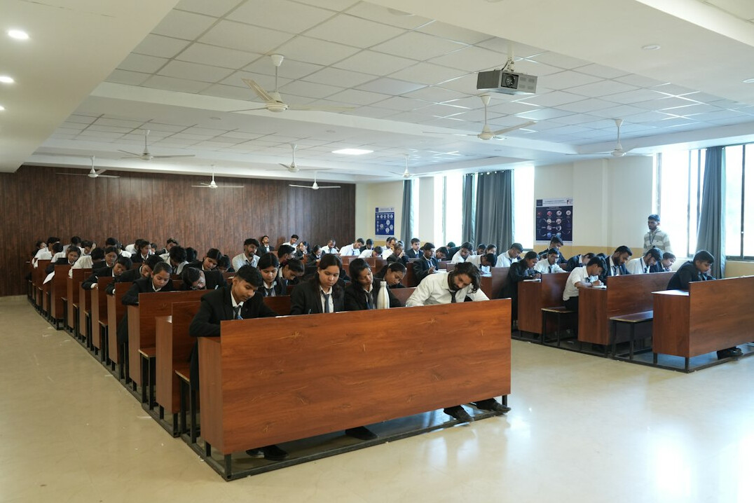 students in classroom